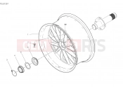 DUCATI 2020 Diavel REAR WHEEL [MOD:DVL1260]