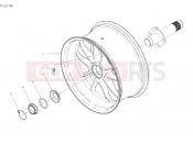 DUCATI 2020 Diavel S REAR WHEEL [MOD:DVL1260S]