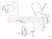 DUCATI 2020 Hypermotard 950 SP FRONT BRAKE SYSTEM [MOD:HYM950SP]