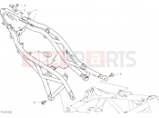DUCATI 2020 Hypermotard 950 SP REAR FRAME COMP. [MOD:HYM950SP]