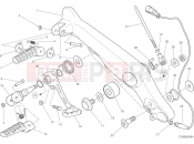 DUCATI 2020 Monster 797 FOOTRESTS, RIGHT [MOD:M 797]