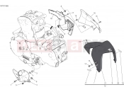 DUCATI 2020 Monster 821 Stealth HALF FAIRING [MOD:M821STEA]