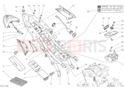 DUCATI 2020 Monster 1200 REAR FRAME COMP. [DFR:N;MOD:M 1200;XST:AUS,BLG,EUR,GSO,JAP,ROK]