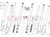 DUCATI 2020 Monster 1200 FRONT FORK [MOD:M 1200]