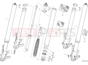 DUCATI 2020 Multistrada 1260 FRONT FORK [MOD:MS1260]