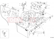 DUCATI 2020 Multistrada 1260 Enduro COOLING CIRCUIT [MOD:MS1260E]