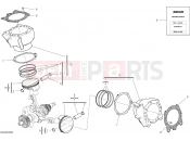 DUCATI Multistrada 1260 S D Air CYLINDERS - PISTONS [MOD:MS1260SA]