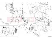 DUCATI Multistrada 1260 S D Air FRONT BRAKE SYSTEM [MOD:MS1260SA]