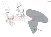 DUCATI 2020 Streetfighter V4 S FRONT MUDGUARD [MOD:SFV4 S]