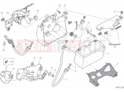 DUCATI 2020 Superbike Panigale V2 BATTERY HOLDER [MOD:PANV2]