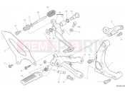 DUCATI 2020 Superbike Panigale V2 FOOTRESTS, RIGHT [MOD:PANV2]