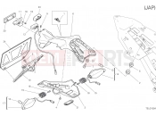 DUCATI 2020 SuperSport S PLATE HOLDER [MOD:SS 939 S;XST:JAP]