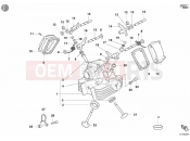 DUCATI Monster 620 VERTICAL CYLINDER HEAD » VALVE DRIVE