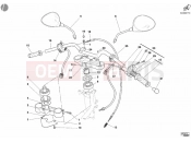 DUCATI 2005 Monster 620 Dark Single Disc HANDLEBAR » HANDLE BAR