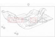 HUSQVARNA 2020 Offroad FE 501 (F2475T5) [US] ENGINE GUARD|Frame|03