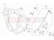 HUSQVARNA 2020 Offroad TE 300i (F2403T7) [EU] SIDE / CENTER STAND|Frame|03