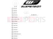 HUSQVARNA 2020 Offroad EE 5 (F3001T7) [EU] WP SHIMS FOR SETTING|Frame|90