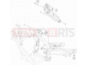 HUSQVARNA 2021 Offroad TC 65 (F2001U6) [EU] SHOCK ABSORBER|Frame|04