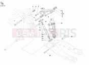 DUCATI 2005 Superbike 999 S REAR SHOCK ABSORBER » SWING ARM