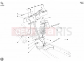 DUCATI 2005 Sporttouring ST3 REAR SHOCK ABSORBER » SWING ARM
