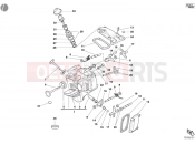 DUCATI 2004 Monster 800 HORIZONTAL CYLINDER HEAD » VALVE DRIVE