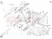 DUCATI 2004 998 Final Ed. REAR SHOCK ABSORBER » SWING ARM