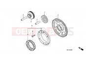HONDA FJS400D7 ED SILVER WING 400 2007 E-8 STARTING CLUTCH