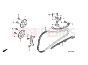 HONDA FJS400D7 ED SILVER WING 400 2007 E-4 CAM CHAIN/TENSIONER