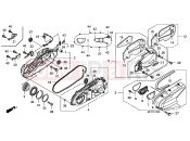 HONDA FJS400D7 ED SILVER WING 400 2007 E-12 SWINGARM(1)