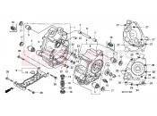 HONDA FJS400D7 ED SILVER WING 400 2007 E-16 CRANKCASE