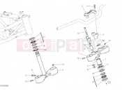 DUCATI 2021 HYPERMOTARD 950 RVE STEERING ASSEMBLY [MOD:HYM RVE]