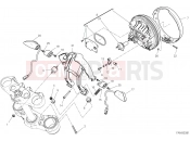 DUCATI Scrambler 1100 Dark Pro HEADLIGHT [MOD:SCR11DRK;XST:EUR,ROK]