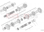 DUCATI Scrambler 1100 Dark Pro GEAR BOX [MOD:SCR11DRK]