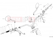 DUCATI Scrambler 1100 Dark Pro HANDLEBAR [MOD:SCR11DRK;XST:EUR,ROK]