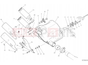 DUCATI 2021 Scrambler Desert Sled EXHAUST SILENCER [MOD:SCR800DS]