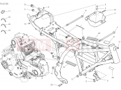 DUCATI 2021 Scrambler Desert Sled FRAME [MOD:SCR800DS]