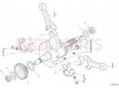 DUCATI 2018 Scrambler Cafe Racer CONNECTING RODS [MOD:SCR800CR]