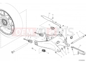 DUCATI Scrambler Full Throttle REAR BRAKE SYSTEM [MOD:SCR800FT]
