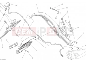 DUCATI Scrambler Full Throttle PLATE HOLDER [MOD:SCR800FT;XST:EUR,TWN]