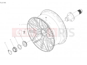 DUCATI 2021 Diavel 1260 Lamborghini REAR WHEEL [MOD:DVLAMBO]