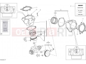 DUCATI 2021 Diavel 1260 CYLINDERS - PISTONS (KOENIG) [MOD:DVL1260]