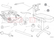 DUCATI 2021 Hypermotard 950 SP WORKSHOP SERVICE TOOLS (FRAME) [MOD:HYM950SP]