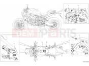 DUCATI 2021 Monster 821 POSITIONING PLATES [MOD:M 821;XST:JAP]