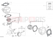DUCATI Monster CYLINDERS - PISTONS [MOD:M937]