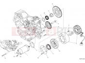 DUCATI Monster ELECTRIC STARTING AND IGNITION [MOD:M937]