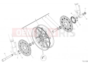 DUCATI Monster FRONT WHEEL [MOD:M937;XCO:AG]