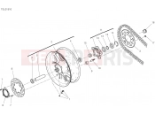 DUCATI Monster REAR WHEEL [MOD:M937;XCO:AG]