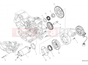 DUCATI Multistrada 950 ELECTRIC STARTING AND IGNITION [MOD:MS950]