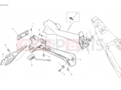 DUCATI 2021 Panigale Superleggera V4 PLATE HOLDER [MOD:PANV4SL;XST:CHN]
