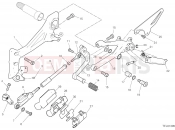 DUCATI Panigale V4 FOOTRESTS, LEFT [MOD:PANV4;XST:BLG,EUR,GSO,JAP,ROK]